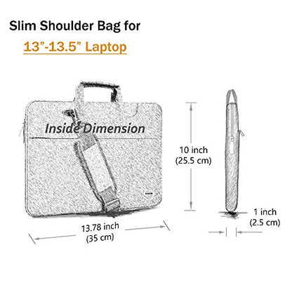Hseok Laptop Shoulder Bag 13 13.3 14 Inch Case,Butterfly - color: Butterfly, size: 13-13.5 inch