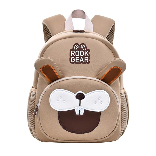 Toddler Backpack, Lightweight Oxford Kids Preschool School Bag | Waterproof oxford material, lightweight build, soft padded straps, large capacity, portable for daily outdoor activities - color: Khaki, size: Small