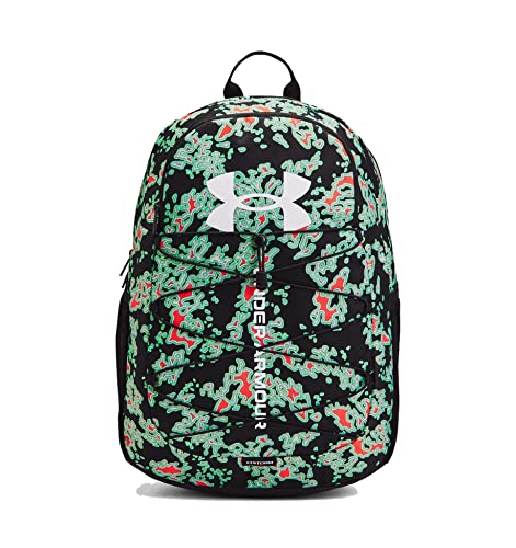 Under Armour Hustle Sport Backpack - color: (013) Black / / Bolt Red