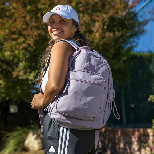 adidas Weekender Backpack – Small Lightweight Everyday Bag, 19L, Off White/1, OSFA - color: Off White/1