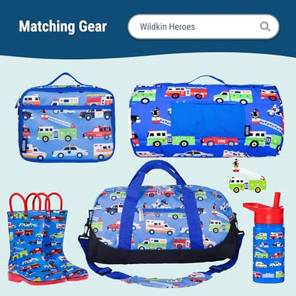 Wildkin 12 Inch Toddler Backpack for Kids, Heroes - color: Heroes, size: 12 x 10 x 4.5 inches