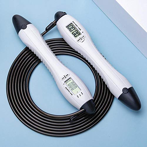 Jump Rope Digital Counter for Indoor/Outdoor Fitness Training Boxing Adjustable Calorie Skipping Rope Workout for Women,Men - size: D