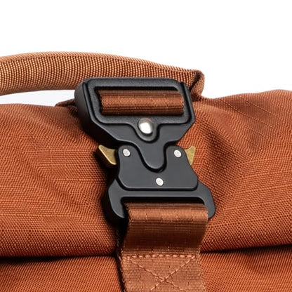 Think Tank FocusPoint 30L RollTop Camera Backpack - Urban Rust: Expandable Travel & Camera Backpack with Laptop Sleeve, Quick Side and Back Access, Rain Cover – Versatile Photography & Travel Bag - color: Urban Rust, size: 30 Liters