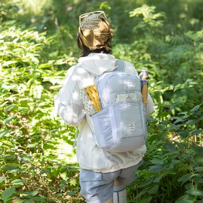 Naturehike 18L Lightweight Hiking Daypack, Waterproof Camping Packable Backpack Ultralight for Travel, Airplane, Adults - color: Lavender