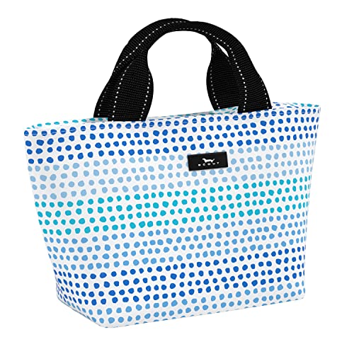 SCOUT Nooner Insulated Lunch Box for Women with 6 Can Capacity - Lightweight Work Lunch Bag for Teachers and Nurses - Soft Cooler for Beach Travel and Picnic - color: Spotted at Sea
