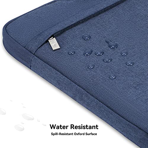 Voova Laptop Bag 13 14 Inch, Waterproof Computer Sleeve Carrying Case with Shoulder Straps & Handle Compatible with Macbook Air 13 M2/M3/M4, MacBook Pro 13/14, HP Dell Lenovo Chromebook 14, Blue - color: Blue, size: 13-14 Inch(35 x 24 x 2.5 cm)