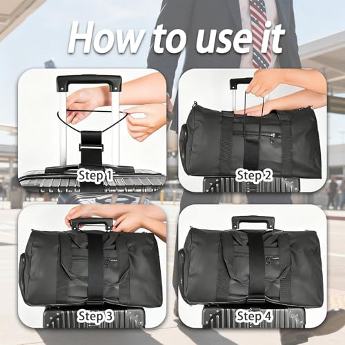 Luggage Straps for Suitcases，Multi-Use Strong Adjustable Luggage Connector Straps, Durable, Waterproof, Bungee Straps，Travel Suitcase Essential Travel Essentials (red 2PCS) - color: 2Pcs Red