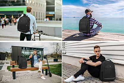 Backpack, Laptop Backpack, Carry on Backpack, Durable TSA Friendly Business Travel 17.3 Inch Laptop Backpack with USB Port, College School Bag Gift for Men Women Teens Bookbag, Black - color: 17.3 Inch-black