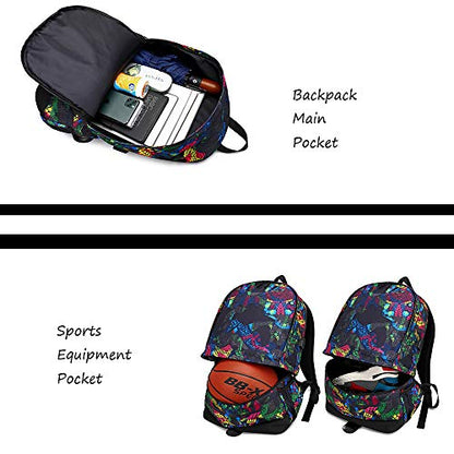 Soccer Player 10 Luminous Ball Storage Backpack Sports Equipment Depositary Multifunctional Bag For Men Women - color: Grey - 3