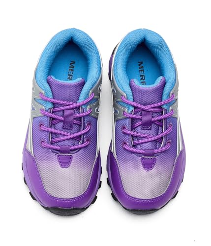Merrell Unisex-Child Moab Speed 2 FST Waterproof (Little Kids/Big Kids) - color: Purple, size: 13 Big Kid