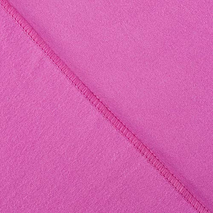 2-Pack Microfiber Towel - XXL Travel Quick Dry and Extra Soft Microfiber Towels, Lightweight and Compact for Gym, Swim Practice, Travel, Backpacking, Camping, RV, Beach, Camping - color: Pink