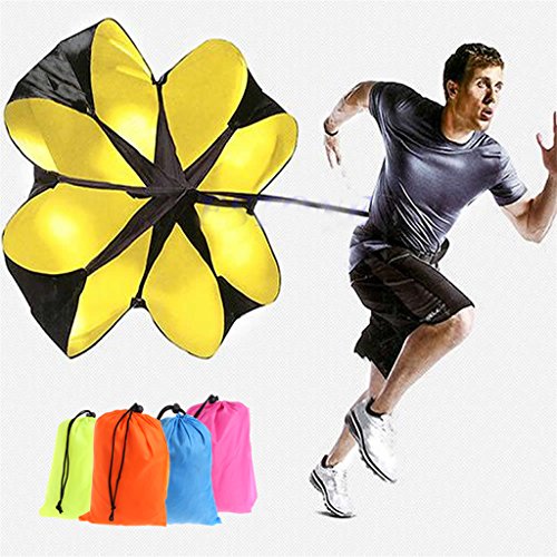 Hot Speed Running Power 56"" Sports Resistance Exercise Training Parachute Waterproof Cloth, 145x145cm/57.09x57.09''(approx)