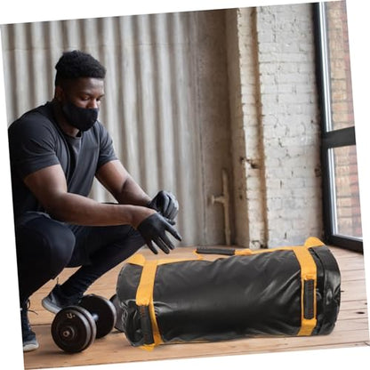 POPETPOP 20kg Weight Training Sandbags Versatile Fitness Bag for Muscle Training Durable and Fillable Gym Weight for Men Women for Strength Workouts