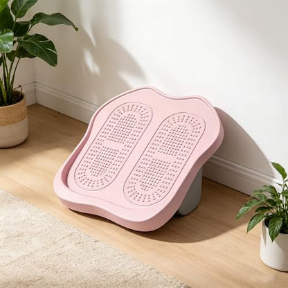 Folding Calf Stretching Platform for Compact Storage and Flexibility Ergonomic Stretcher Stretch Leg Stretcher - color: green