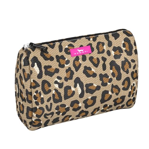 SCOUT Packin' Heat - Large, Water-Resistant, Zip Close Makeup Bag for Women- Toiletry Travel Bag - Cosmetic Bag - color: Cindy Clawford