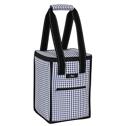 SCOUT Pleasure Chest - Soft, Lightweight, Insulated Cooler, Fits 5 Wine Bottles, Cooler for Beach, Pool, Boat, and Picnics - color: Brooklyn Checkham