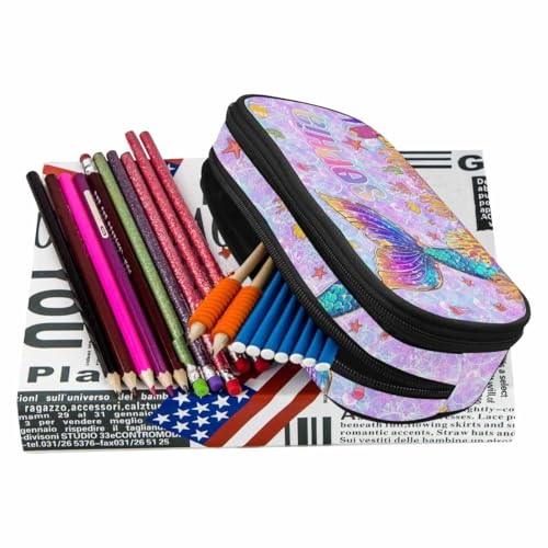 M YESCUSTOM Back to School Custom Backpack For Kids, Personalized Backpacks For Girls, Customized Name Backpacks, Custom Mermaid Tail Print Bookbag Set Gifts for Daughter Granddaughter - color: D09