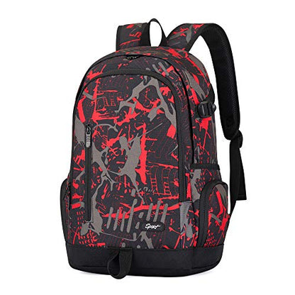 rickyh style School Backpack Travel Bag for Men & Women Lightweight College Back Pack with Laptop Compartmen - color: 01thong