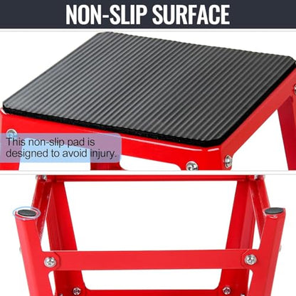 Plyometric Platform Box, Plyometric Box Jump Set For Home Gym Training, Conditioning, Strength Training - color: Set of 4 Red