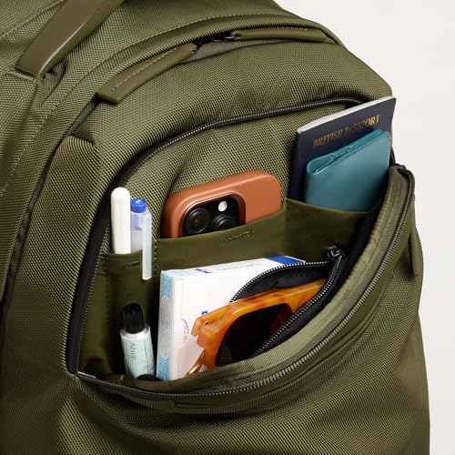 Troubadour Neo Backpack - 22L Lightweight Laptop Backpack - Ergonomic & Water Resistant - Versatile Style for Work and Travel - Bronzed Olive - color: Bronzed Olive