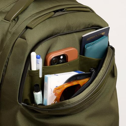 Troubadour Neo Backpack - 22L Lightweight Laptop Backpack - Ergonomic & Water Resistant - Versatile Style for Work and Travel - Bronzed Olive - color: Bronzed Olive