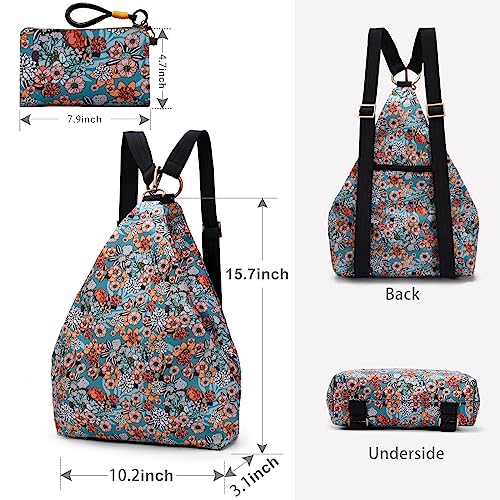 Black Butterfly Premium Backpack for Women, Bohemia Style Fashion Casual Daypack Backpack, Small Backpack Purse (53-multicolor plus) - color: 53-multicolor Plus