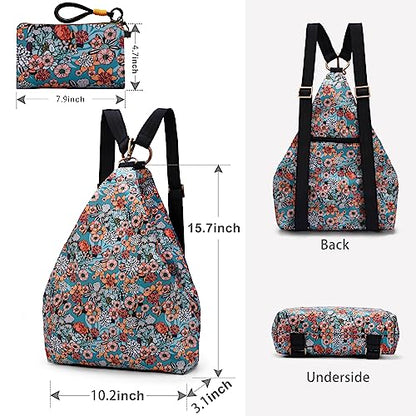Black Butterfly Premium Backpack for Women, Bohemia Style Fashion Casual Daypack Backpack, Small Backpack Purse (53-multicolor plus) - color: 53-multicolor Plus