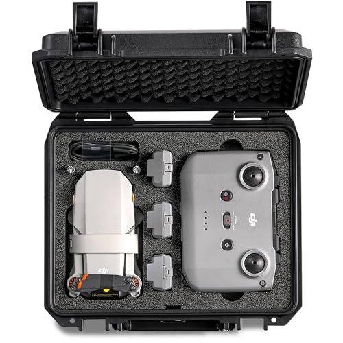 Waterproof Hard Case for DJI Mini 4K / 2 SE / 2 Fly More Combo – Professional IP67 Shockproof Drone Carrying Case with Automatic Pressure Valve & Odor-Free Foam for Travel & Accessories (Case Only) - color: For Mini 4K