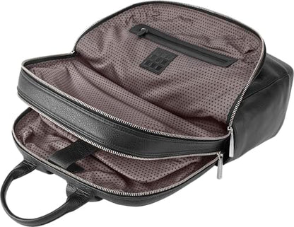 Moleskine Leather Professional Backpack, Classic, Black