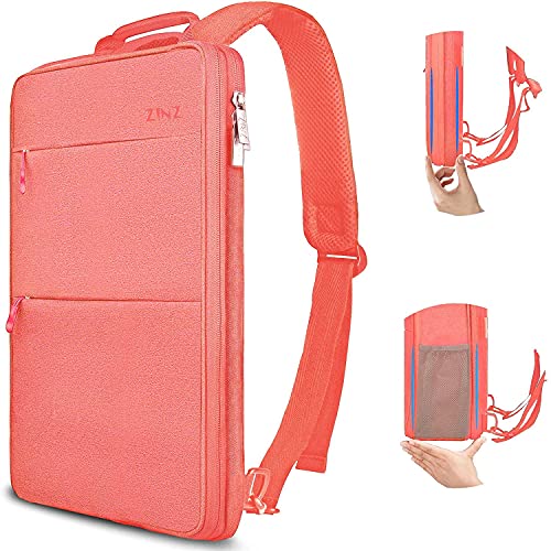 ZINZ Slim & Expandable Laptop Backpack 15 15.6 16 Inch Case, Water Resistant Travel Backpack Compatible with MacBook Pro/Neo 16" 15", Dell XPS 15 16 and Most 15" 15.6" 16" Notebooks，P01K01 - color: P01k01, size: 15"-16"