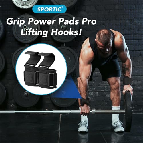 Pull Up Bar for Doorway, Upgrade Chin up Bar for Doorway Without Screws, Weight Lifting Hooks Pair Weightlifting Hooks Heavy Duty,