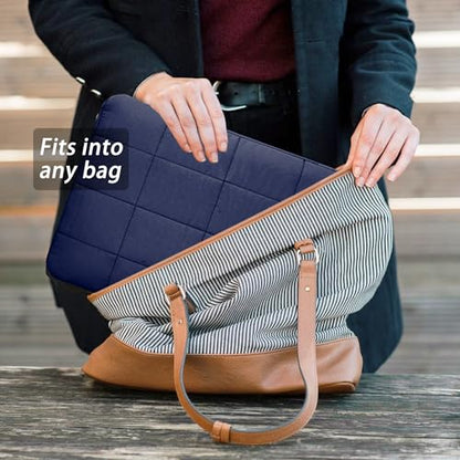 Puffy Laptop Sleeve 14 Inch Matte Navy, Waterproof Carrying Case Bag for Women, Fluffy Computer 14 HP Case, Compatible with MacBook Pro 14 Inch, MacBook Air M2 M1, Asus/Dell XPS/Lenovo - color: Matte Navy, size: 14-inch