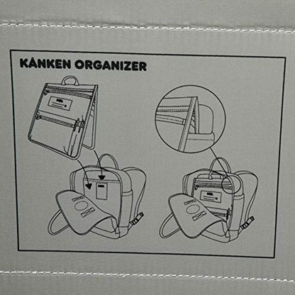 Fjällräven Kånken Organizer Fog One Size - color: Fog