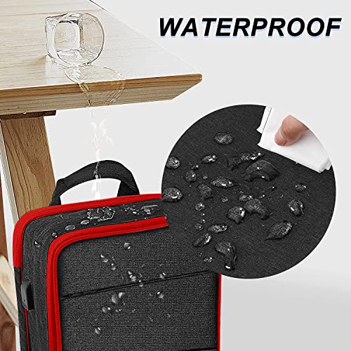 ZINZ Slim & Expandable Laptop Backpack 15 15.6 16 Inch Case, Water Resistant Travel Backpack Compatible with MacBook Pro/Neo 16" 15", Dell XPS 15 16 and Most 15" 15.6" 16" Notebooks，B01RD01 - color: B01rd01, size: 15"-16"