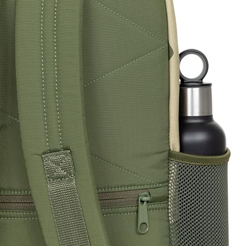 EASTPAK Padded Double – 24L Squared Backpack with Dual Front Pockets, 13” Laptop Sleeve, Bottle Holder & Padded Straps, Camo - color: Camo