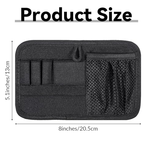 Bag Insert Panel Organizer Hook and Loop Modular Backpack Organizers Utility Admin Pouch with Hook Fasteners Modular Pack Insert Organizer for Travel Packs Messenger Bag