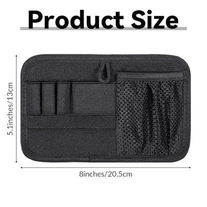 Bag Insert Panel Organizer Hook and Loop Modular Backpack Organizers Utility Admin Pouch with Hook Fasteners Modular Pack Insert Organizer for Travel Packs Messenger Bag