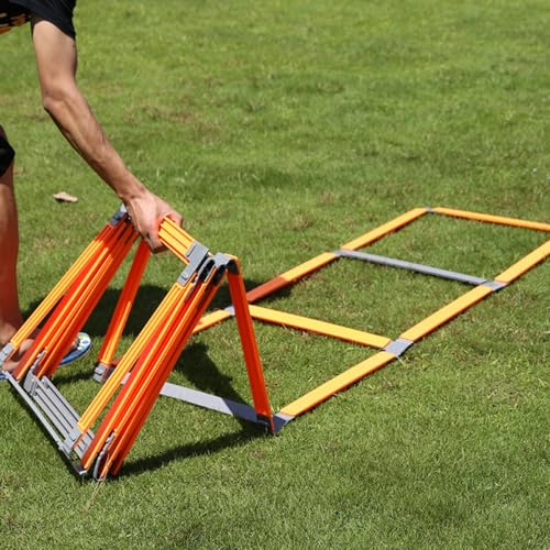 Coordination Training Ladder Portable Agility Hurdle Ladder Twist Sports Gear for Speed Exercises