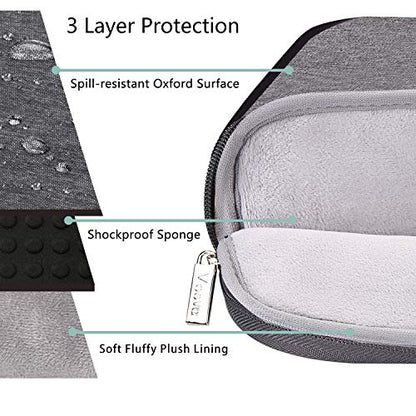 Voova Laptop Bag 15.6 Inch, Waterproof Computer Sleeve Carrying Case with Shoulder Straps & Handle Compatible with Macbook Air 15 M2/M3/M4, MacBook Pro 15/16, 15-16 Inch Hp Dell Lenovo Asus, Grey - color: Grey, size: 14-15.6In & 2019 New Macbook Pro 16 In