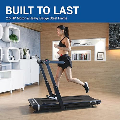 XTERRA Fitness Premium Folding Smart Treadmill, Compact Design, 250+ LB Weight Capacity, Powerful Motor, XTERRA+ Fitness App Included with Purchase - style: WS300