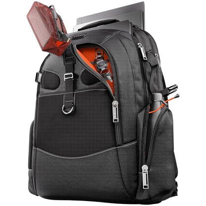 EVERKI Business 120 Pro 2 Laptop Backpack 40L W/Rain Cover Mesh Accessories Pouch & Quick Release Magnetic Keychain-2 Travel Laptop Compartments Fit Up To 18.4"RFID Pocket Patented Corner Protection - style: Business 120 Pro