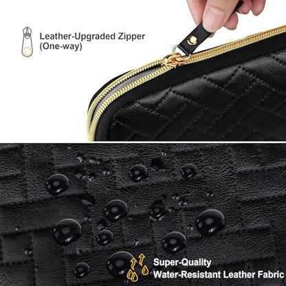 Lacdo 15-15.6 Inch Laptop Sleeve Case for Acer HP Lenovo Dell ASUS Laptop, Acer Aspire 15, HP Pavilion/Envy 15, Dell Latitude 15, Lenovo ThinkPad/IdeaPad 15, ASUS Zenbook/Vivobook Computer Bag, Black - color: Black, size: 15.6 Inch