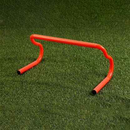 OSALADI 3pcs Detachable Athletic Speed Training Hurdles Orange Agility Training Equipment for Soccer Football Track Field Plyometric Drills
