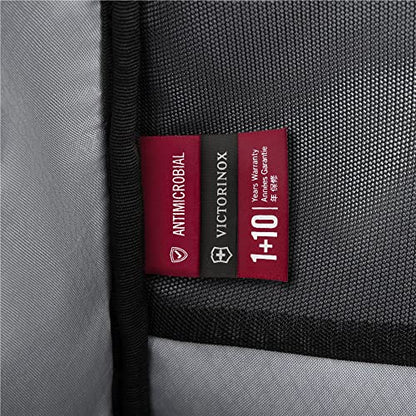Victorinox Touring 2.0 City Daypack - Professional Laptop Backpack for Business & Outdoor Use - Features Waterproof Pouch - 17 Liters, Black - color: Black