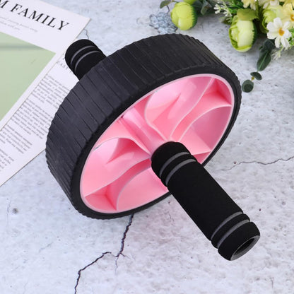 Outanaya Ab Roller Abdominal Wheel Core Training Fitness Equipment Lightweight Portable Exercise Wheel for Home Workout 9.84X6.81X1.69 Inches Build Abs Burn Calories