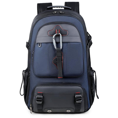 Travel Backpack 50L, 17 Inch Laptop Backpack for Men Women, Large Waterproof Carry On Backpack, TSA Friendly Flight Approved Anti-Theft Backpack with USB Interface & Shoe Compartment, Navy Blue - color: K17-navy Blue, size: 50 L