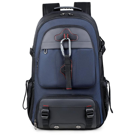 Travel Backpack 50L, 17 Inch Laptop Backpack for Men Women, Large Waterproof Carry On Backpack, TSA Friendly Flight Approved Anti-Theft Backpack with USB Interface & Shoe Compartment, Navy Blue - color: K17-navy Blue, size: 50 L