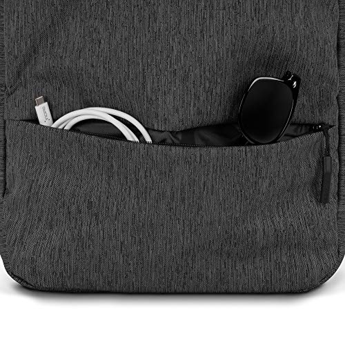 Incase City Backpack - 24L Main Storage Compartment with 16" Faux Fur Laptop Pocket, Front Organizational Pocket, Quick Access Pocket, Everyday Tech Backpack - Gunmetal Grey - color: Gunmetal Grey