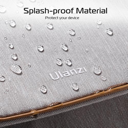 ULANZI 3L Camera Bag, Beige Gray, 9.1x4.3x7.1in, Professional SLR/DSLR Crossbody Shoulder Case for Sony Canon Nikon Mirrorless Cameras, Splash-Proof Polyester Lightweight 235g - size: Grey 3-4 L