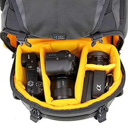 VANGUARD Alta Sky 45D Camera Backpack - Multi-Access DSLR, Drone and Laptop Storage, 22L Capacity, Holds a 13" Laptop - size: Alta Sky 45D